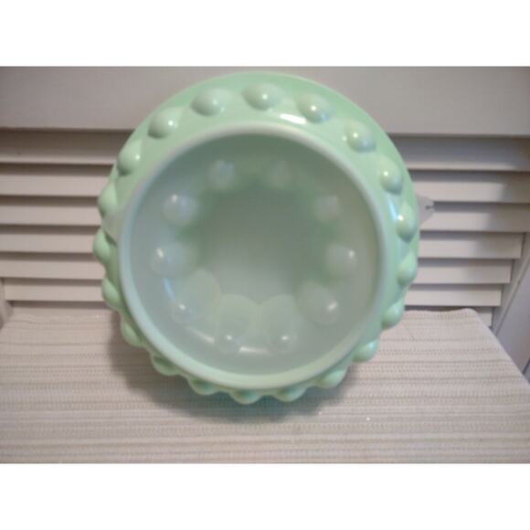 Vintage TUPPERWARE 3 Piece Jello Mold Ice Ring Mint Green 1201-2 - Picture 4 of 5